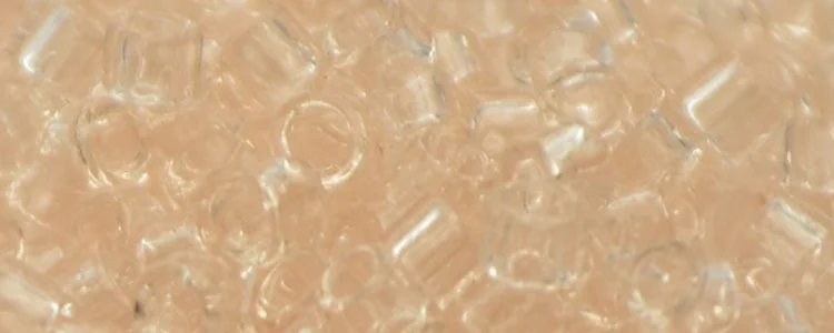 (image for) TOHO Aiko Precision Cylinder Bead. Light Pink Transparent TB-11