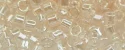 (image for) TOHO Aiko Precision Cylinder Bead. Light Pink Transparent Luster TB-106