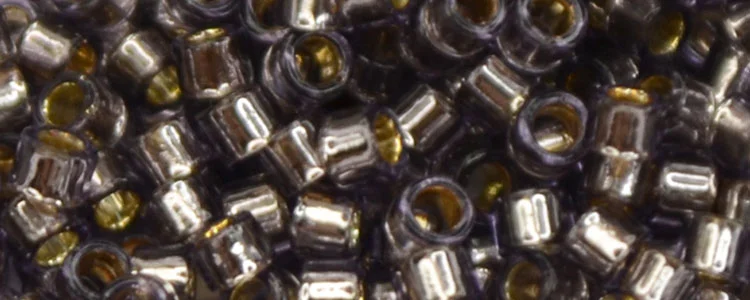 (image for) TOHO Aiko Precision Cylinder Bead. Light Purple Silver Lined TB-39