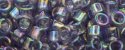 (image for) TOHO Aiko Precision Cylinder Bead. Light Purple Transparent Rainbow TB-166D
