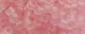 (image for) TOHO Aiko Precision Cylinder Bead. Light Rose Matte Luster TB-620F