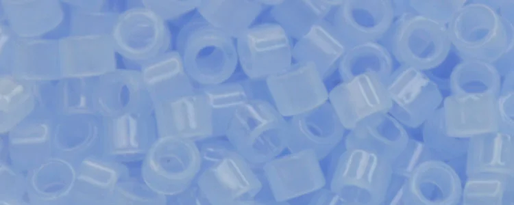 (image for) TOHO Aiko Precision Cylinder Bead. Light Sapphire Translucent TB-1146