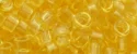 (image for) TOHO Aiko Precision Cylinder Bead. Light Topaz Transparent TB-2