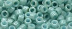 (image for) TOHO Aiko Precision Cylinder Bead. Light Turquoise Opaque TB-1611
