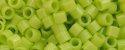 (image for) TOHO Aiko Precision Cylinder Bead. Lime Opaque TB-44
