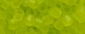 (image for) TOHO Aiko Precision Cylinder Bead. Lime Green Transparent Matte TB-4F
