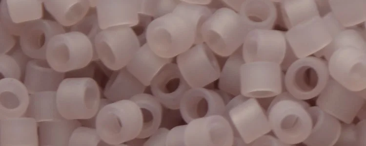 (image for) TOHO Aiko Precision Cylinder Bead. Light Amethyst Ceylon Pearl Matte TB-151F