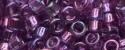 (image for) TOHO Aiko Precision Cylinder Bead. Light Amethyst Gold Luster TB-205