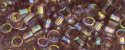 (image for) TOHO Aiko Precision Cylinder Bead. Light Amethyst Transparent Rainbow TB-166