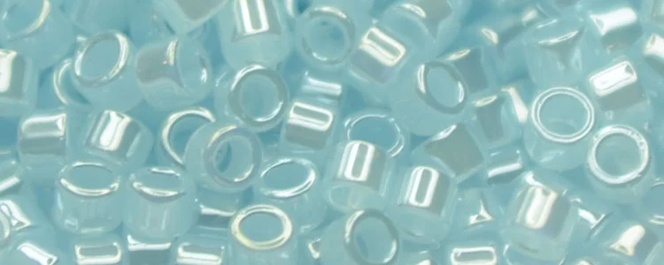 (image for) TOHO Aiko Precision Cylinder Bead. Light Blue Ceylon Pearl TB-143