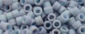 (image for) TOHO Aiko Precision Cylinder Bead. Light Cornflower Matte Opaque TB-1616F