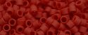 (image for) TOHO Aiko Precision Cylinder Bead. Light Red Matte Opaque TB-45AF
