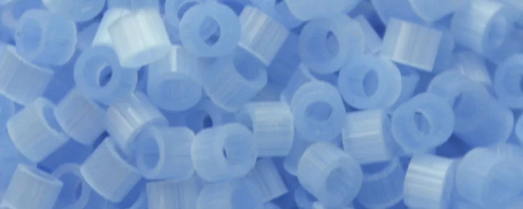 (image for) TOHO Aiko Precision Cylinder Bead. Light Sapphire Satin TB-1528