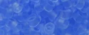 (image for) TOHO Aiko Precision Cylinder Bead. Light Sapphire Transparent Matte TB-13F