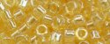 (image for) TOHO Aiko Precision Cylinder Bead. Light Topaz Transparent Luster TB-103