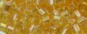 (image for) TOHO Aiko Precision Cylinder Bead. Light Topaz Transparent Rainbow TB-162
