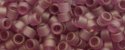 (image for) TOHO Aiko Precision Cylinder Bead. Mauve Matte Luster TB-624F