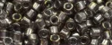 (image for) TOHO Aiko Precision Cylinder Bead. Metallic Lined Light Amethyst Semi Matte TB-1010