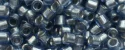 (image for) TOHO Aiko Precision Cylinder Bead. Metallic Lined Sapphire Semi Matte TB-1008