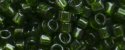 (image for) TOHO Aiko Precision Cylinder Bead. Olivine Transparent TB-940