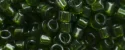 (image for) TOHO Aiko Precision Cylinder Bead. Olivine Transparent TB-940