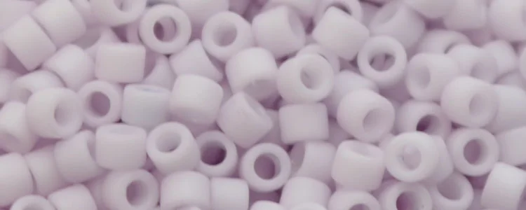 (image for) TOHO Aiko Precision Cylinder Bead. Pale Lavender Pink Matte Opaque #TB-1619F