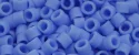 (image for) TOHO Aiko Precision Cylinder Bead. Periwinkle Matte Opaque TB-48LF