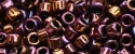 (image for) TOHO Aiko Precision Cylinder Bead. Plum Iris Higher Metallic TB-502