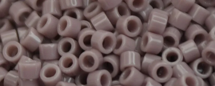 (image for) TOHO Aiko Precision Cylinder Bead. Purple Opaque TB-52