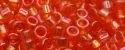 (image for) TOHO Aiko Precision Cylinder Bead. Ruby Hyacinth Transparent Rainbow TB-165