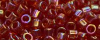 (image for) TOHO Aiko Precision Cylinder Bead. Ruby Transparent Rainbow TB-165B