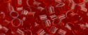 (image for) TOHO Aiko Precision Cylinder Bead. Ruby Transparent TB-5B