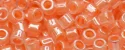(image for) TOHO Aiko Precision Cylinder Bead. Salmon Ceylon Pearl TB-905