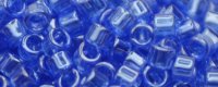 (image for) TOHO Aiko Precision Cylinder Bead. Sapphire Transparent Luster TB-117