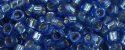 (image for) TOHO Aiko Precision Cylinder Bead. Sapphire Silver Lined TB-35