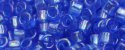 (image for) TOHO Aiko Precision Cylinder Bead. Sapphire Transparent Rainbow TB-178