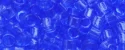 (image for) TOHO Aiko Precision Cylinder Bead. Sapphire Transparent TB-942