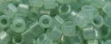 (image for) TOHO Aiko Precision Cylinder Bead. Seafoam Opal Luster TB-660