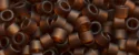 (image for) TOHO Aiko Precision Cylinder Bead. Smoke Topaz Transparent Matte TB-941F