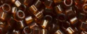 (image for) TOHO Aiko Precision Cylinder Bead. Smoke Topaz Transparent TB-941