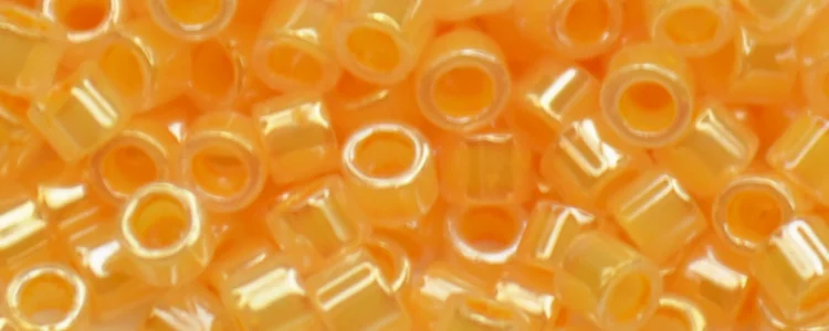 (image for) TOHO Aiko Precision Cylinder Bead. Squash Ceylon Pearl TB-904
