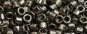 (image for) TOHO Aiko Precision Cylinder Bead. Steel Grey Metallic TB-602