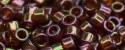 (image for) TOHO Aiko Precision Cylinder Bead. Strawberry Gold Luster TB-331