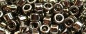 (image for) TOHO Aiko Precision Cylinder Bead. Tarnished Silver Metallic TB-711