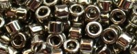 TOHO Aiko Precision Cylinder Bead. Tarnished Silver Metallic TB-711 (image for) TOHO Aiko Precision Cylinder Bead. Tarnished Silver Metallic TB-711