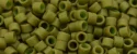 (image for) TOHO Aiko Precision Cylinder Bead. Moss Matte Opaque TB-1610F