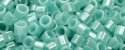 (image for) TOHO Aiko Precision Cylinder Bead. Turquoise Opaque Luster TB-132