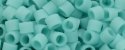 (image for) TOHO Aiko Precision Cylinder Bead. Turquoise Matte Opaque TB-55F