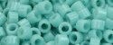 (image for) TOHO Aiko Precision Cylinder Bead. Turquoise Opaque TB-55