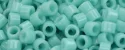 (image for) TOHO Aiko Precision Cylinder Bead. Turquoise Opaque TB-55